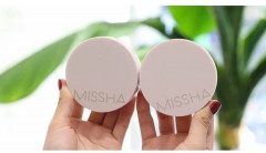 Кушон для лица тональный PA+++ SPF 50+ «Magic Cushion Cover Lasting», оттенок 21 Светло-бежевый - Фото 7