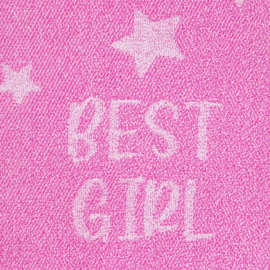 Полотенце махровое «Best girl»