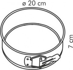 Форма для торта раскладная «Delicia» - Фото 1