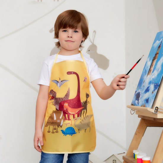 Фартук для творчества «Dinotime»