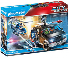 Конструктор «Погоня на вертолете за беглецами в фургоне» - Фото 2