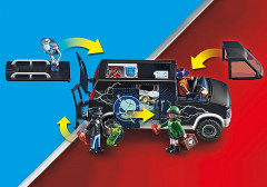 Конструктор «Погоня на вертолете за беглецами в фургоне» - Фото 4