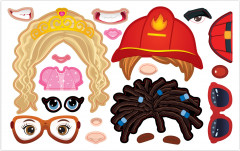 Игра развивающая на магнитах «Забавные персонажи» - Фото 2