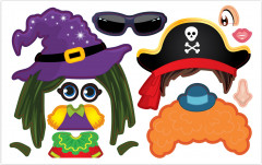 Игра развивающая на магнитах «Забавные персонажи» - Фото 4