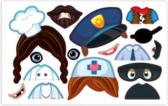 Игра развивающая на магнитах «Забавные персонажи» - Фото 5