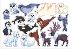 Игра развивающая на магнитах «Мама и малыш» - Фото 5