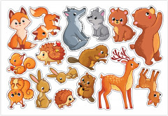 Игра развивающая на магнитах «Мама и малыш» - Фото 7