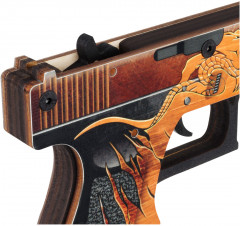 Пистолет деревянный Glock-18 «Реликвия» - Фото 2