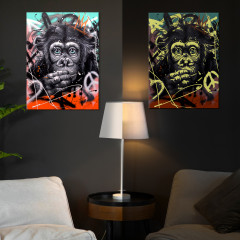 Картина по номерам «Горилла Стрит Арт» - Фото 1