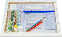 Картина по номерам «Тропическая ночь» - Фото 4