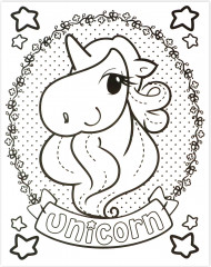 Рисунок из страз «Единорог» - Фото 2