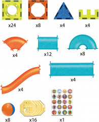 Конструктор магнитный «Весёлые горки» - Фото 3