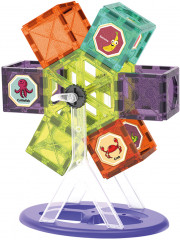 Конструктор магнитный «Весёлый паровозик» - Фото 9