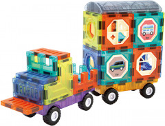 Конструктор магнитный «Весёлый паровозик» - Фото 2