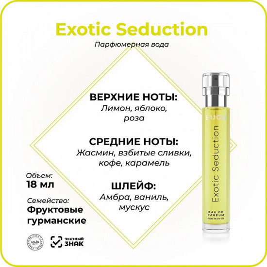 Парфюмерная вода «Exotic Seduction»