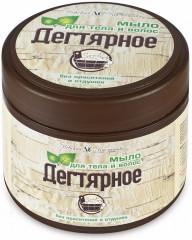 Мыло для тела и волос «Дегтярное» - Фото 1