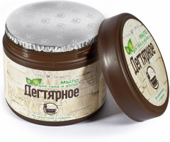 Мыло для тела и волос «Дегтярное» - Фото 4