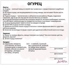 Набор карточек «Фрукты и овощи» - Фото 5