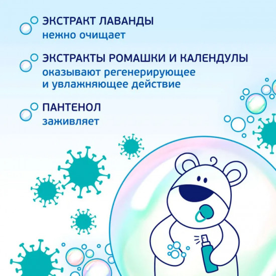Спрей для рук антибактериальный детский