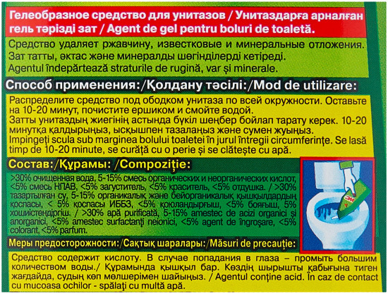 Гель для туалета «Хвоя»