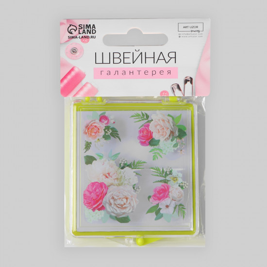 Игольница магнитная «Цветы»