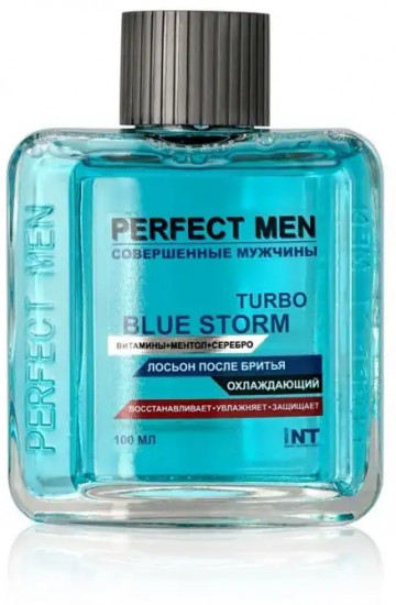 Лосьон после бритья «Turbo Blue Storm»