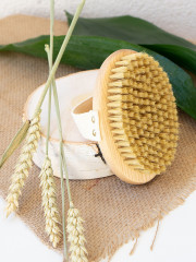 Щетка для сухого массажа с ремешком - Фото 1