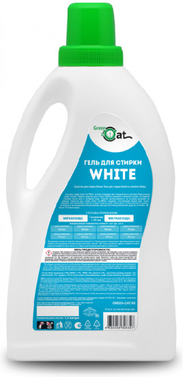 Гель для стирки белого и светлого белья «White»