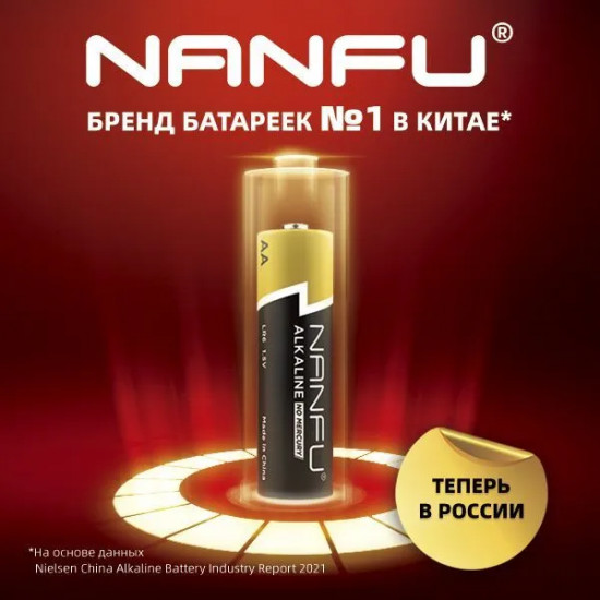Набор батареек щелочных AAA