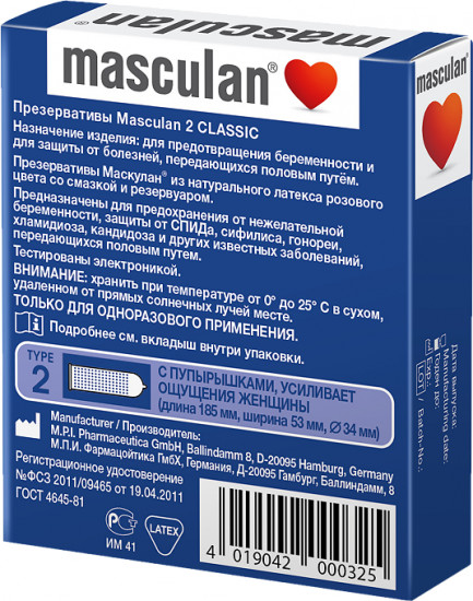 Презервативы «Dotted classic»