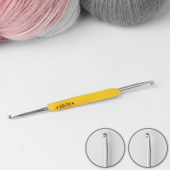 Крючок для вязания двухсторонний - Фото 1