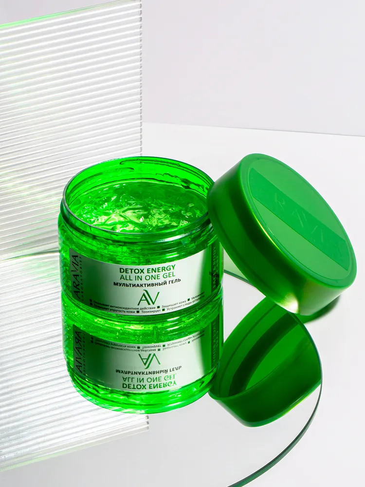 Гель для лица и тела мультиактивный  «Detox Energy All In One Gel» | Aravia | Фото 12