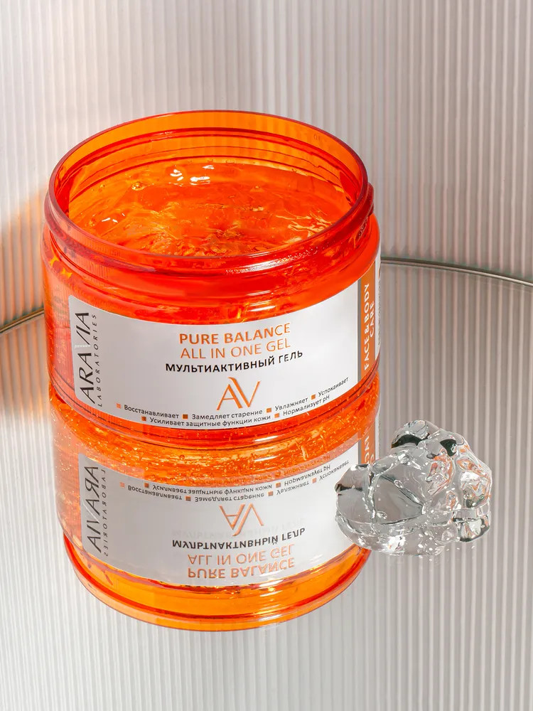 Гель для лица и тела мультиактивный «Pure Balance All In On Gel» | Aravia | Фото 12