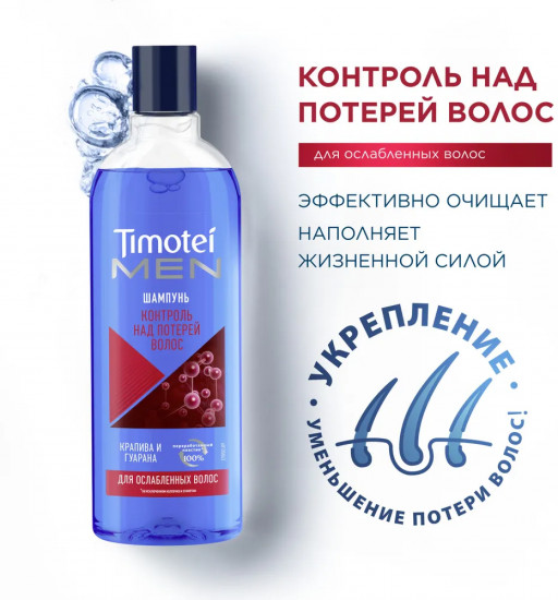Шампунь для мужчин «Контроль над потерей волос»