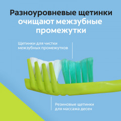 Зубная щетка мягкая «Массажёр» - Фото 17