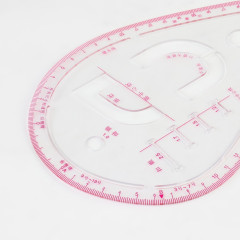 Лекало портновское метрическое премиум «Капля» - Фото 4