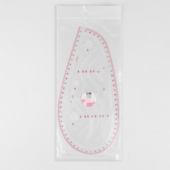 Лекало портновское метрическое «Капля» - Фото 1