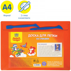 Доска для лепки из пластилина со стеком - Фото 1