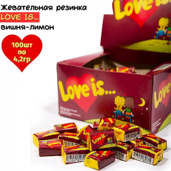 Набор жевательных резинок «Вишня-лимон»