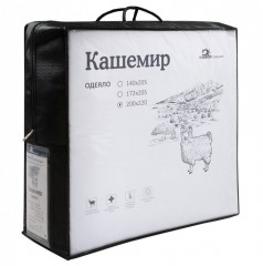 Одеяло «Кашемир» классическое (пух горной козы, 140х205 см) - Фото 1