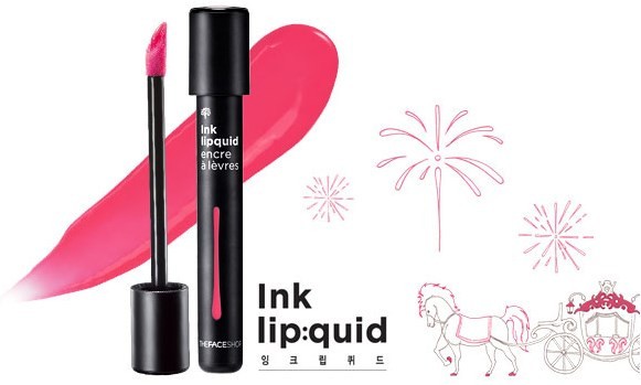 Помада для губ жидкая «Lipquid», тон PK03 | Ink | The Face Shop | Фото 1