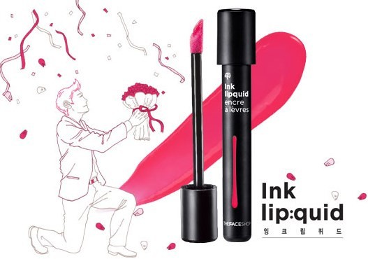 Помада для губ жидкая «Lipquid», тон PK04 | Ink | The Face Shop | Фото 1