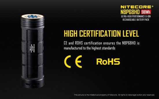 Аккумуляторный блок 8х18650 (27200 mAh) NBP68HD