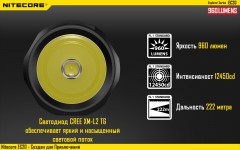 Фонарь NITECORE EC20 - Фото 8