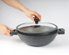 Казан-вок с крышкой «Nature» - Фото 6