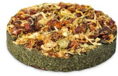 Лакомство для кроликов, хорьков, грызунов «Пицца с овощами» - Фото 1