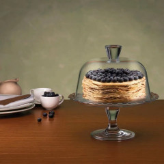 Тортовница на ножке с крышкой «Patisserie» - Фото 2