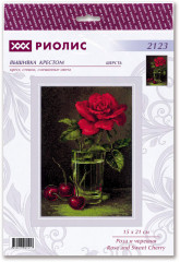 Набор для вышивания «Роза и черешня» - Фото 1