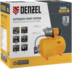 Станция насосная Denzel PSL1100X - Фото 10