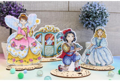 Набор для вышивания на пластиковой канве «Карета» - Фото 3